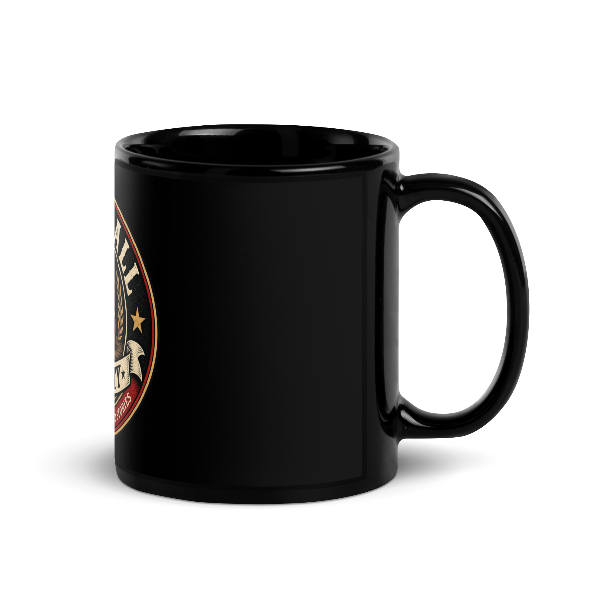 Last Call Society Black Coffee Mug